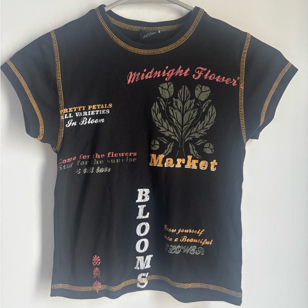 urban outfitters graphic baby tee